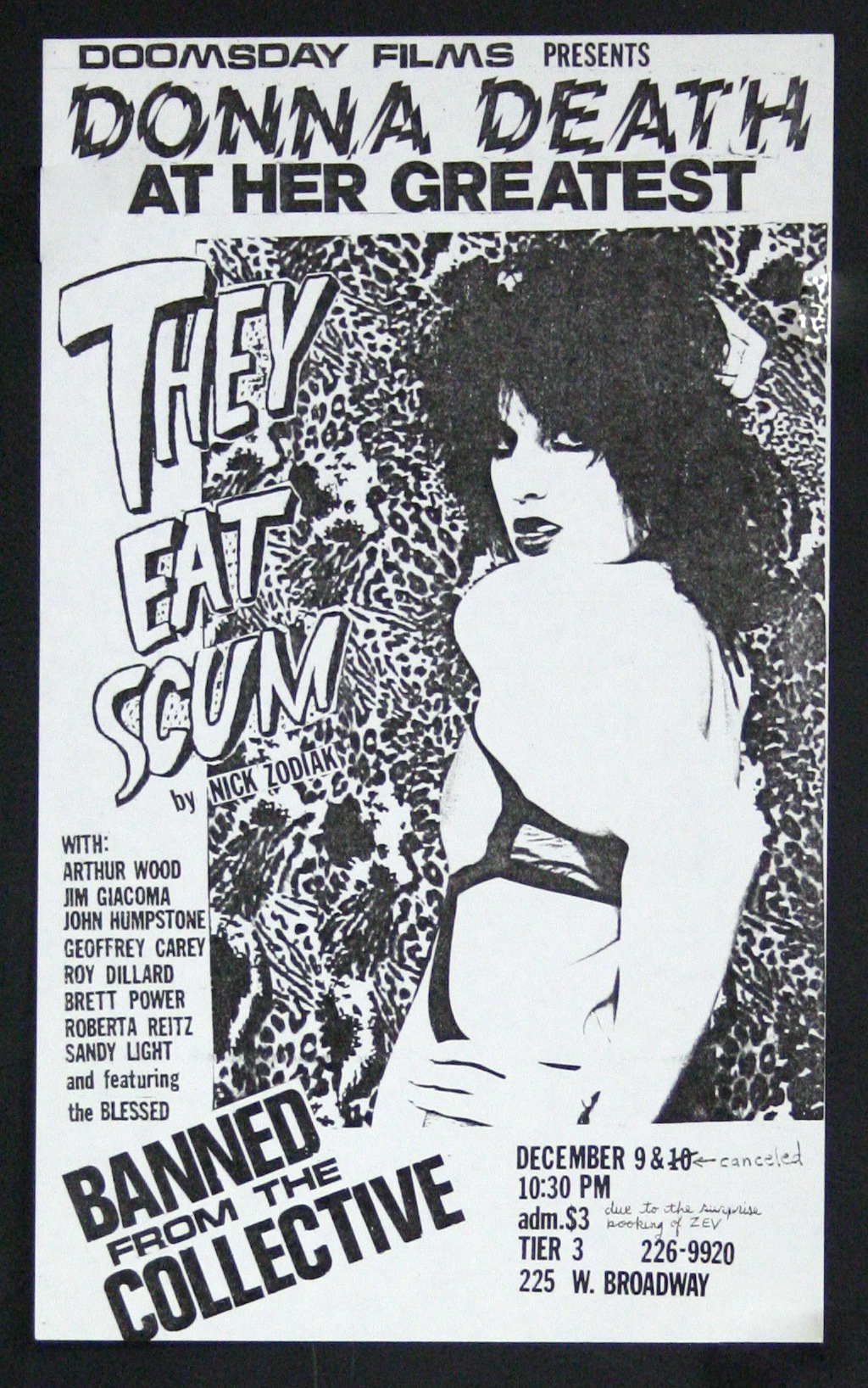 "They Eat Scum" (1979)