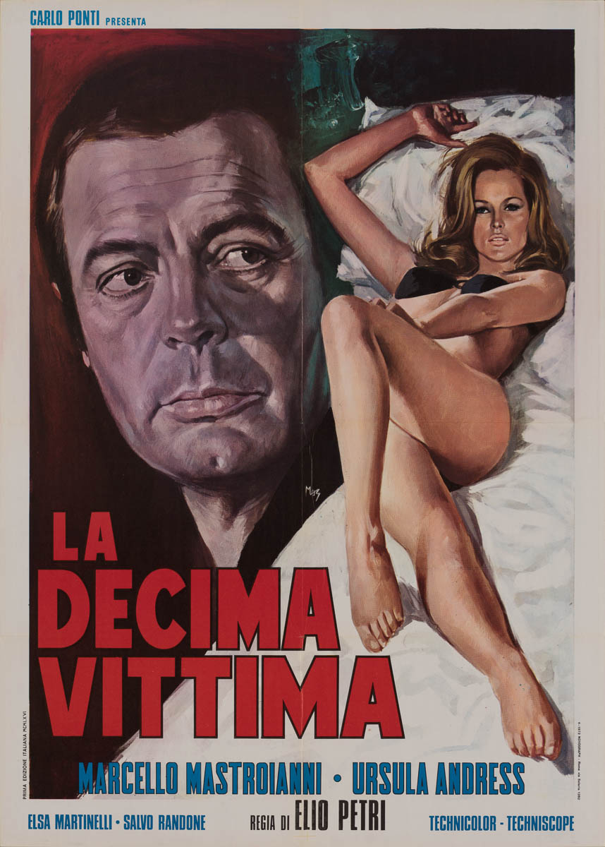 "La decima vittima", 1965