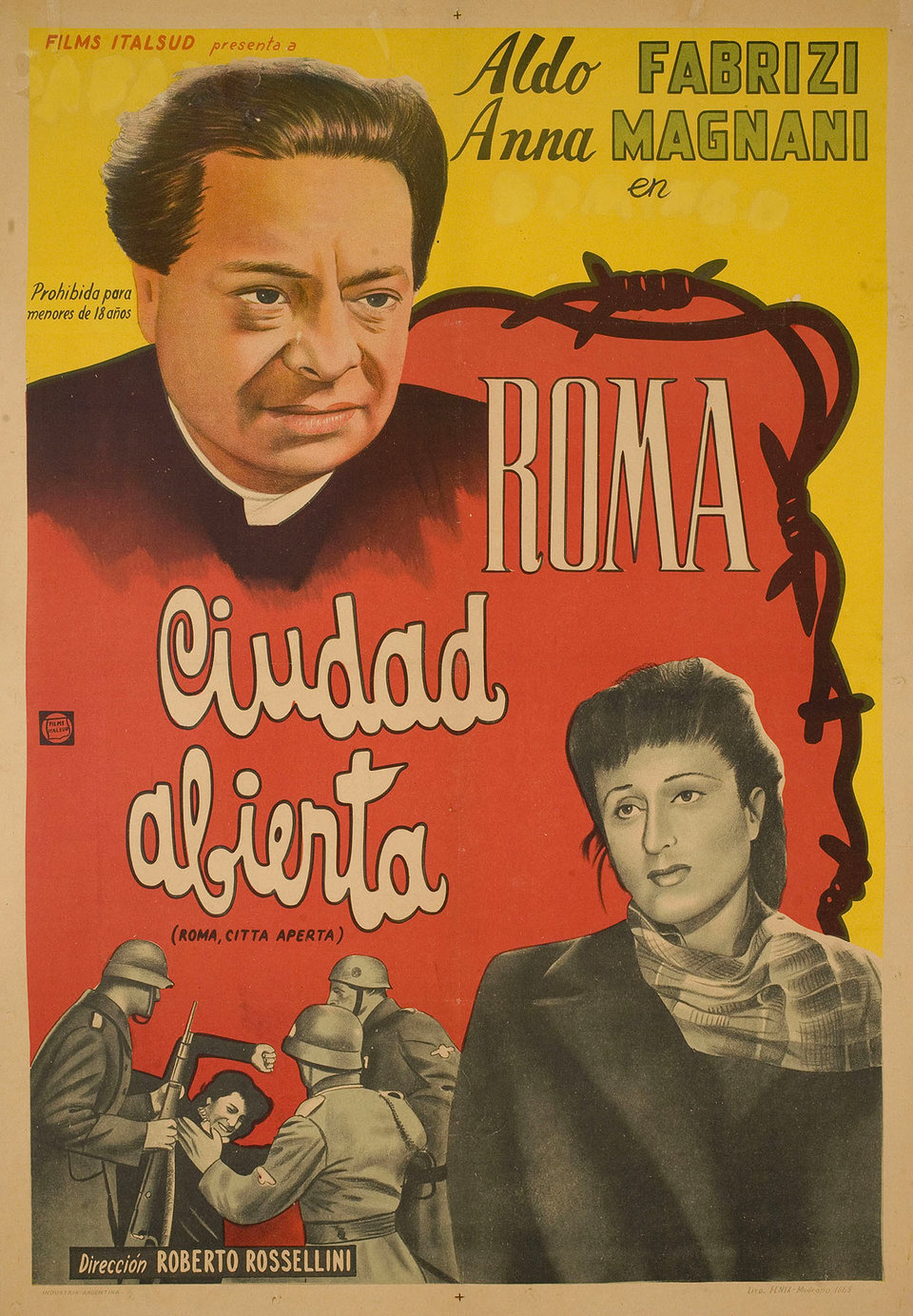 "Rome, Open City" (1945)